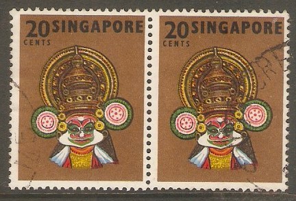 Singapore 1968 20c Cultural Series. SG107.